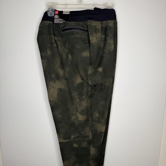 Under Armour Elite Tapered Print Pant Camp Men's 3XL NEW NWT 32" InSeam Joggers - Picture 1 of 3